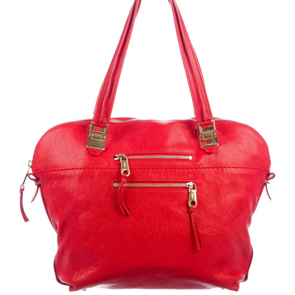 Chloé Porte Epaule Zipper Bag